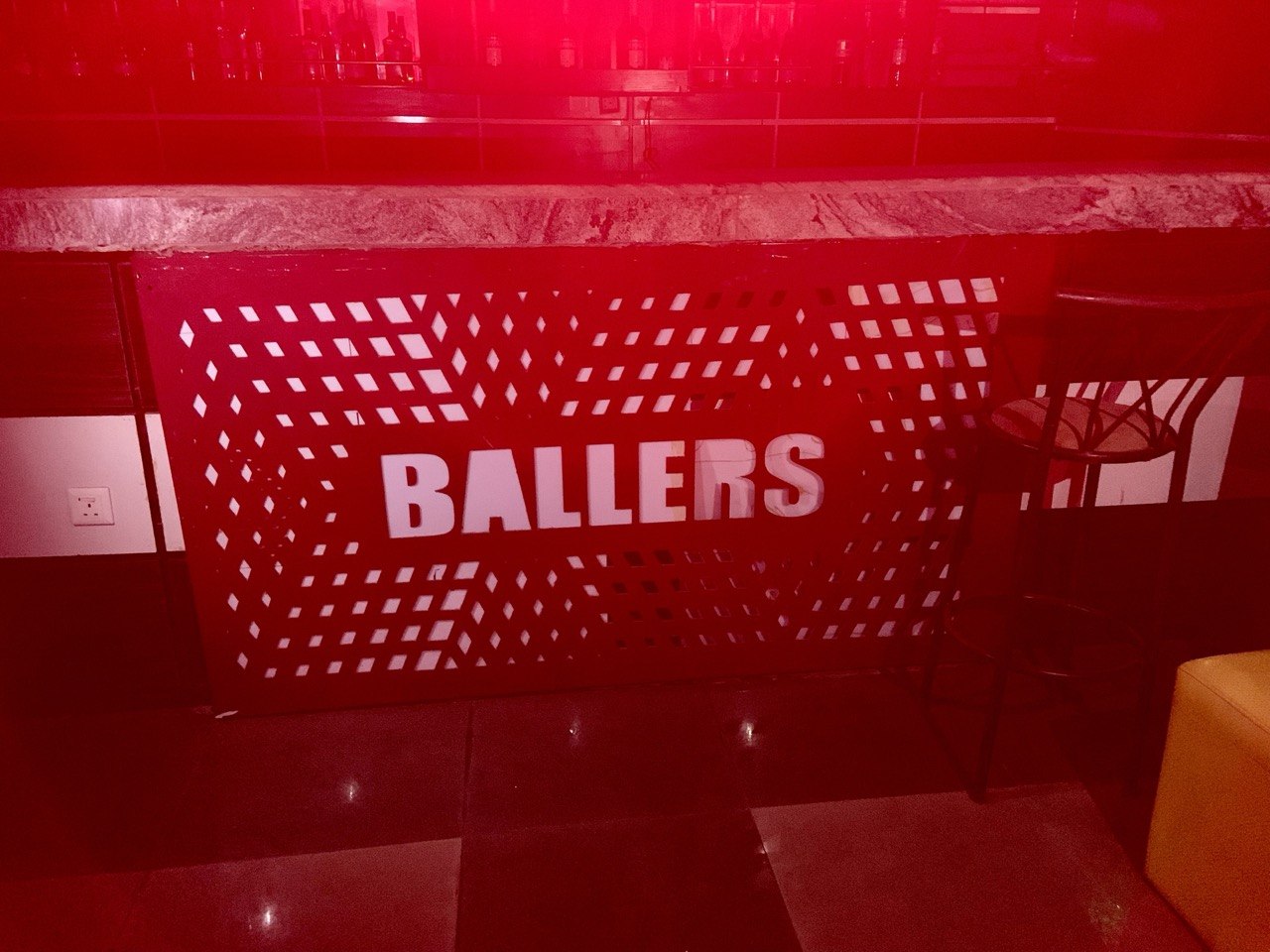 Another view of the VIP Bar's outdoor setting